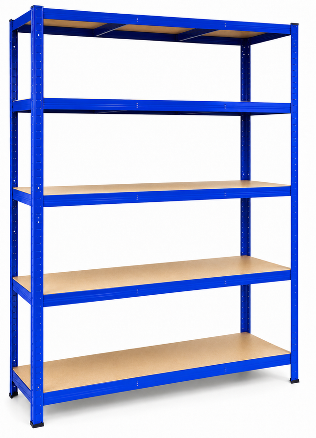 180 x 120 x 45cm - Garage Shelving Unit 200kg UDL Per Shelf 1000kg Per Bay-Shelving Units-Racking Depot-Nomad Fitness