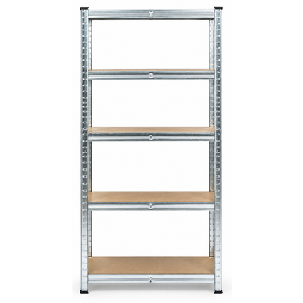 150 x 70 x 30cm - Garage Shelving Unit Galvanised 175kg UDL Per Shelf 875kg Per Bay-Shelving Units-Racking Depot-Nomad Fitness