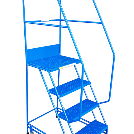 Klime-Ezee Light Weight Mobile Safety Steps (2-6 Tread Options)-Mobile Steps-Klime-Ezee-4 Treads - 1000mm Height-Anti-Slip-Nomad Fitness