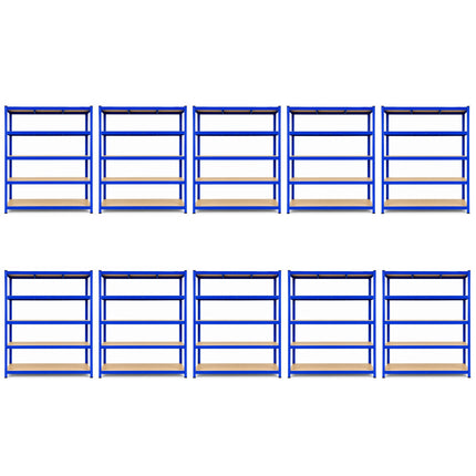 180 x 120 x 60cm - Garage Shelving Unit 200kg UDL Per Shelf 1000kg Per Bay-Shelving Units-Racking Depot-10 Units-Nomad Fitness