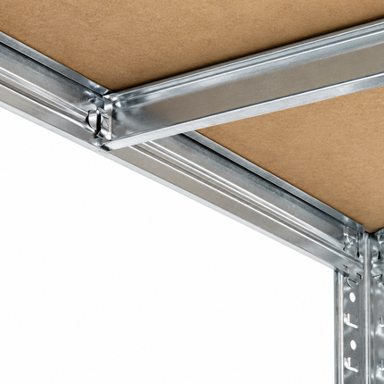 150 x 70 x 30cm - Garage Shelving Unit Galvanised 175kg UDL Per Shelf 875kg Per Bay-Shelving Units-Racking Depot-Nomad Fitness